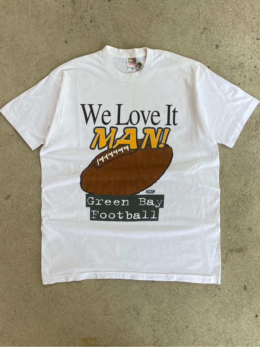 Vintage 90s Green Bay Football Tee Shirt